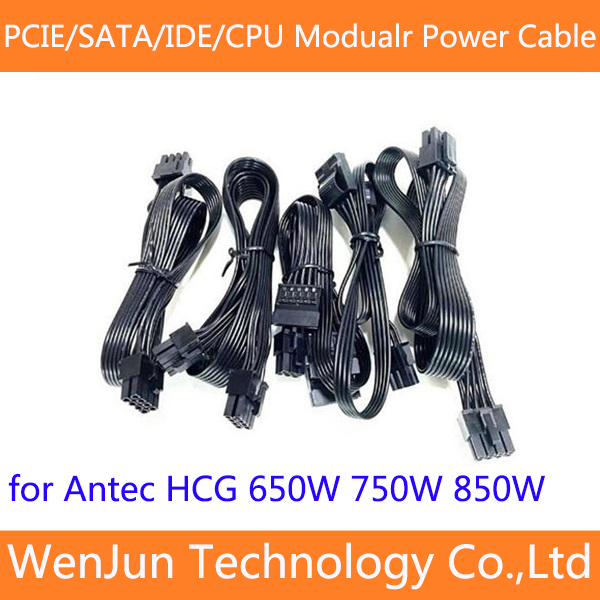 Power Supply 650W - Wysokiej jakości kabel zasilający PCI-E 6+2pin