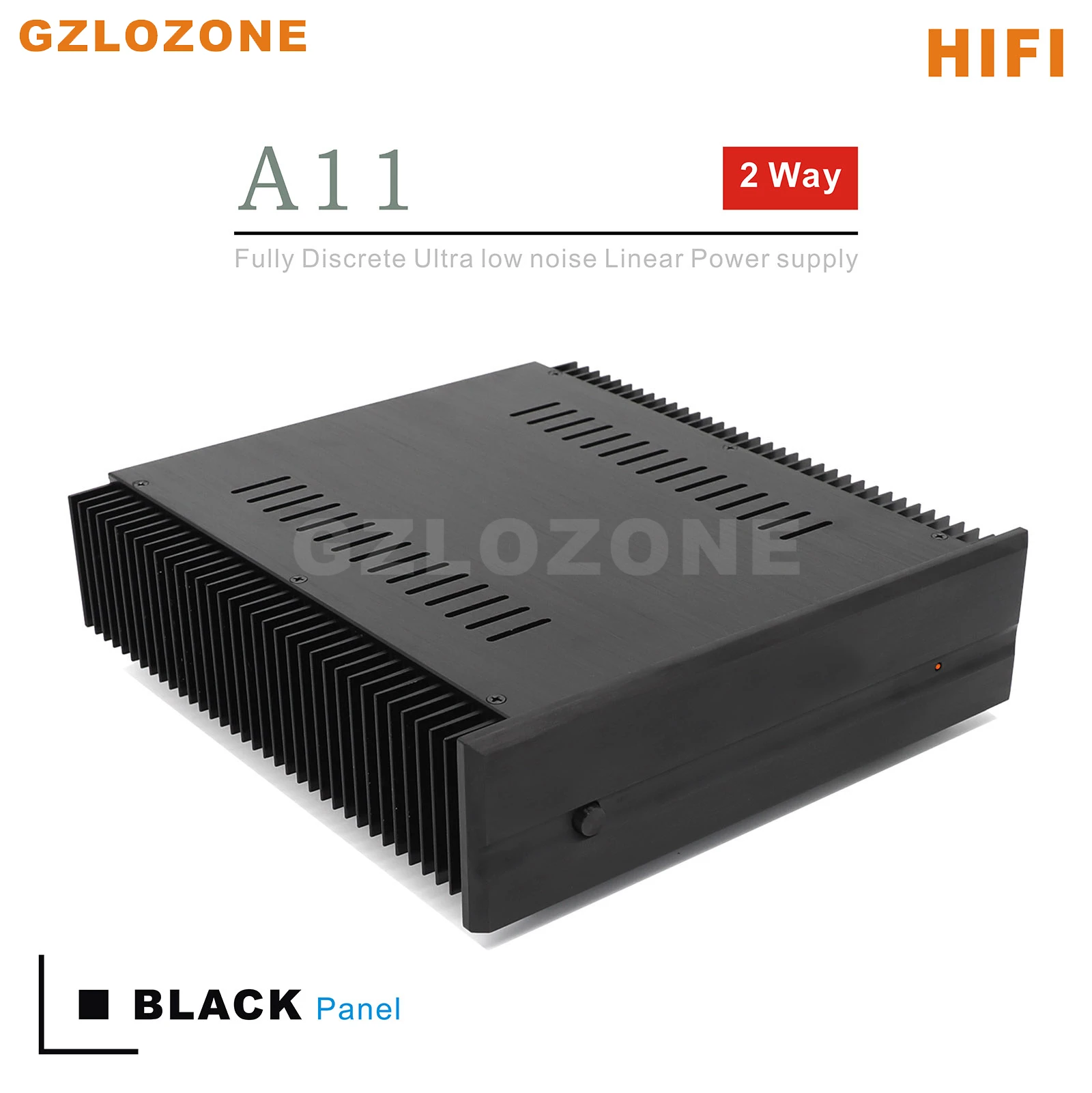 Dc Power Supply 12V - Sigma11 HIFI 50W+50W 2-drożny liniowy zasilacz