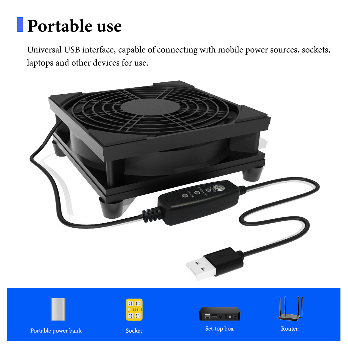 Cichy wentylator chłodzący USB – Pc Power Supply recenzja i cena