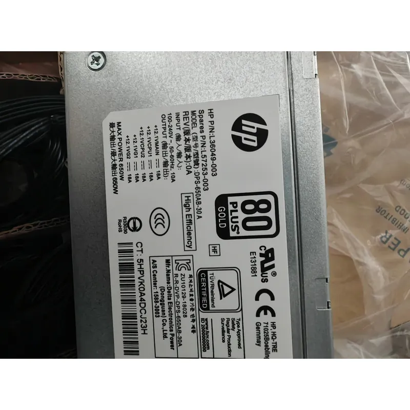 Nowy oryginalny zasilacz 650W  – Power Supply 650W recenzja i cena