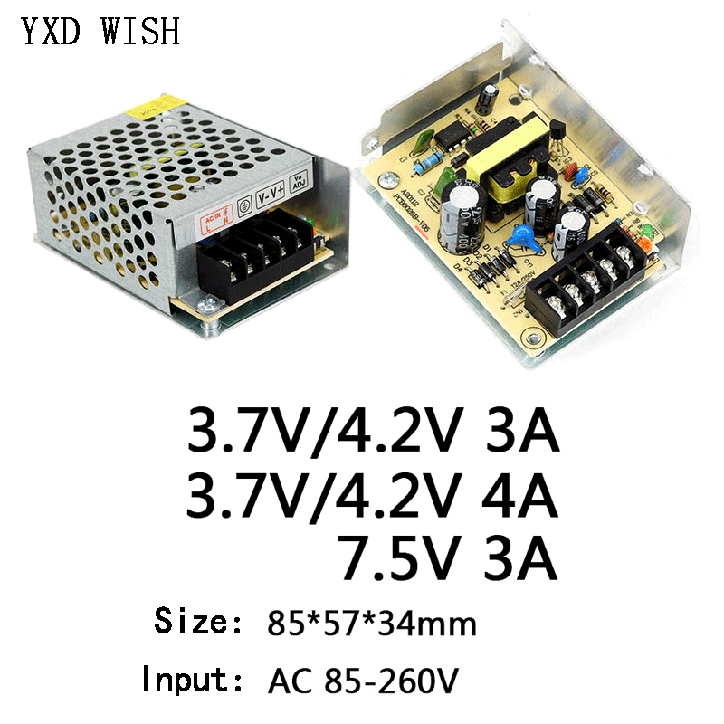 Zasilacz AC 220V do 3.7V 4.2V  – Smps Power Supply recenzja i cena