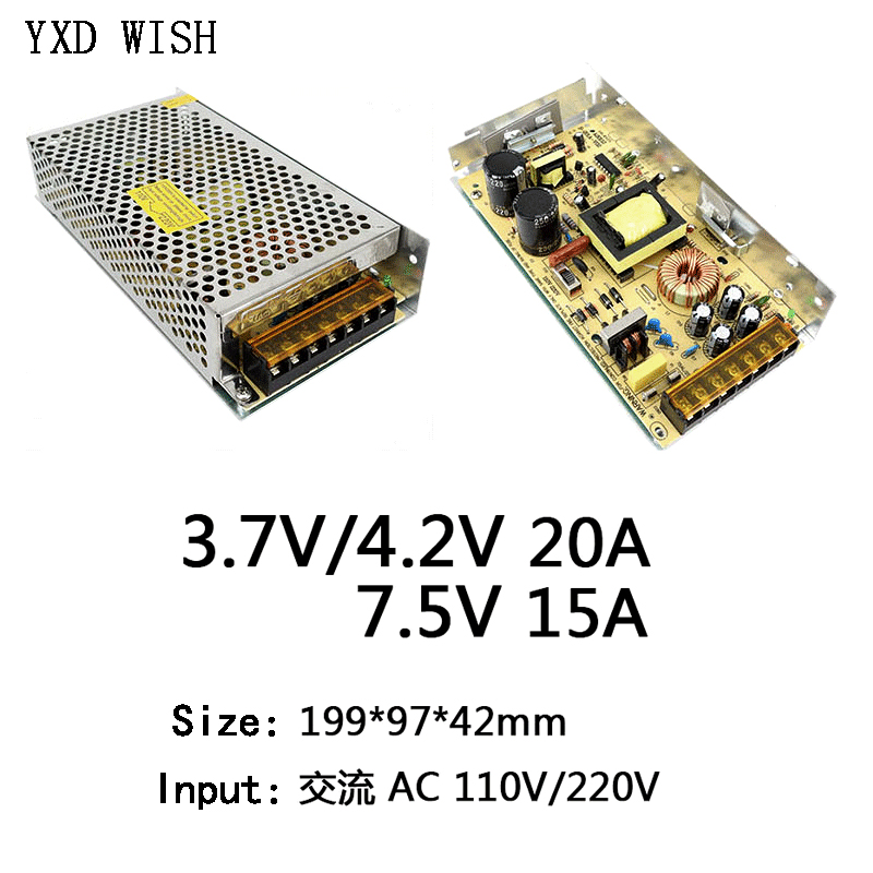 Zasilacz AC 220V do 3.7V 4.2V  – Smps Power Supply recenzja i cena
